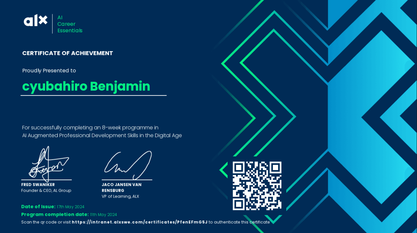 ALX Ai Career Essentials